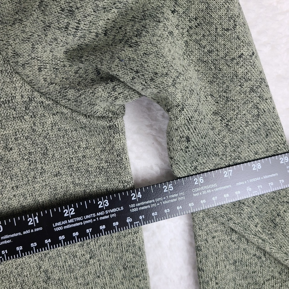 Southern Marsh Sweater Mens Large Olive Green FieldTec Fleece Quarter Button - Picture 5 of 11